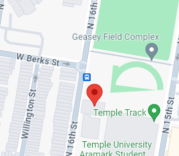 Map of area surrounding Amos Pool