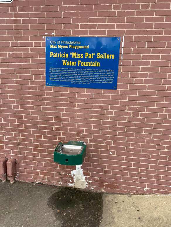 Miss Pat water foutain