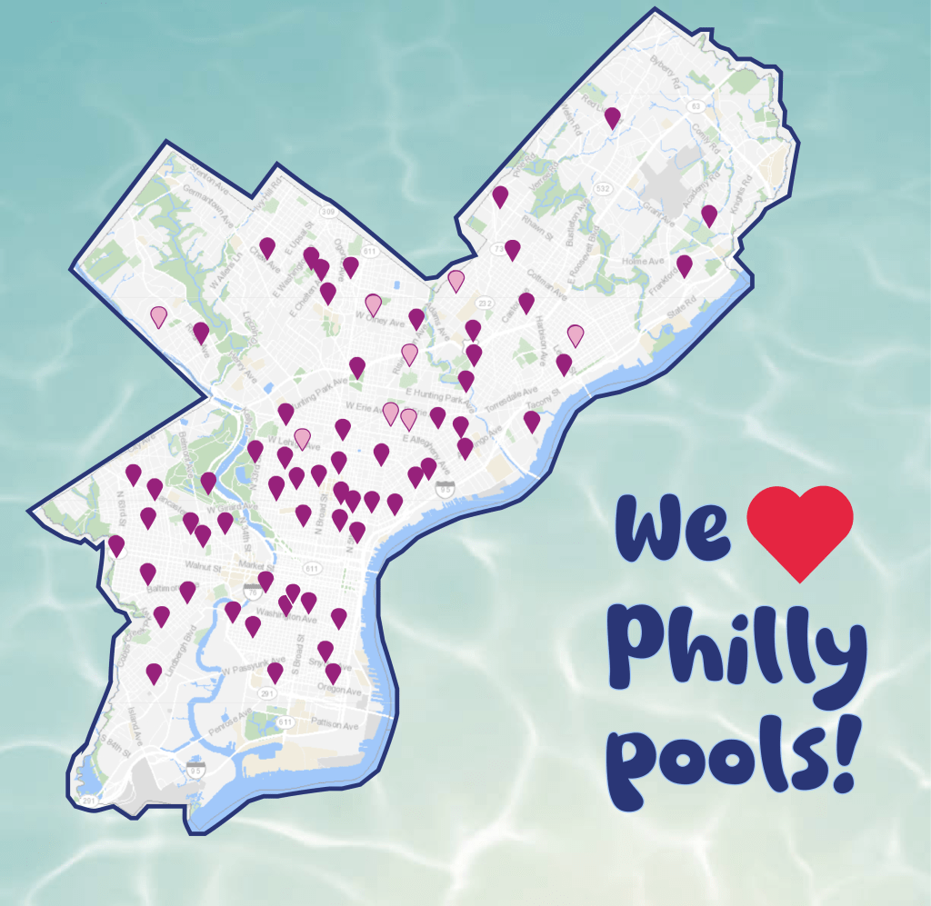 We love Philly pools image